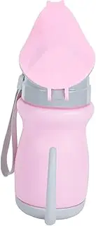 ERINGOGO 1pc Creative Portable Urinal Bottle Leak Car Potty for Adorable Cartoon Design Durable Sturdy for Travel and Camping Pink Princess Style
