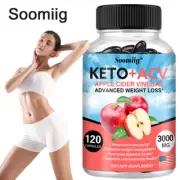 Keto+Apple Cider Vinegar Capsules Weight Management And Metabolism Support