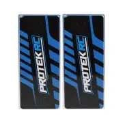 ProTek RC 2024 Universal Chassis Protective Sheet (Blue/Black) (2)