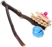 SUPVOX Parrot Stand Bird Perches Bird Perch Stand Stands Parrot Perch Stand Parrot Tree Stand Indoor Bird Stand Perch Parakeets Habitat Platform Parrot Perches Bird Parrots Wooden