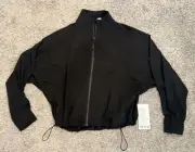NWT Lululemon Relaxed Define Jacket *Luon Black size 8