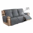 Waterproof Couch Cover for Reclining Couch 3 Seat Recliner Sofa Covers, Non-S...