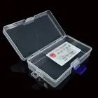 Portable Plastic Transparent Storage Box Case Collection Container Organiser Hot