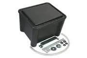 Moroso Battery Box Plastic Black 13.125 in. Length 11.125 in. Width 11.125 in. Height Each