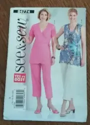 Sewing Pattern See & Sew B4774 Size 16,18,20,22 WomensTop Pants Ladies