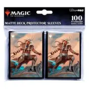 Outlaws Thunder Junction Annie, 100 ULTRA PRO MTG deck protector card sleeves