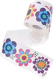 LOPUNER 1 Roll Border Paper for Bulletin Board Decor Flower Themed Blackboard Trim Self Adhesive Decorative Stickers for DIY Crafts and Classroom Decoration
