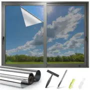 One Way Window Privacy Film Reflective Mirror Home Window Tint, Daytime Priva...