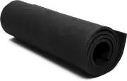 Black 6mm EVA Foam Sheet for Crafts, High Density Roll for Costumes, Cosplay