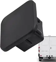 Hitch Cover,Dust Proof Hitch Covers for Towing - Hitching Hook Insert, Protective Trim, Receiver Tube Cap, Black, Exterior Car Accessories for Auto Trailer