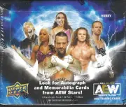 2022 Upper Deck All Elite Wrestling AEW Trading Cards Sealed Hobby Box Auto ?
