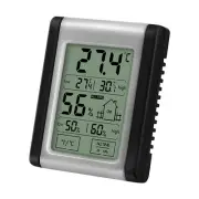 New Indoor Portable LCD Touchscreen Digital Display Temperature Humidity Monitor