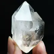 Natural Herkimer Diamond Quartz Crystal Stone Point Rocks Mineral Specimen