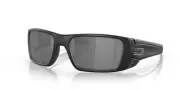 Oakley Sunglasses Fuel Cell SI Matte Black w/Black Iridium Steel Flag OO9096-82