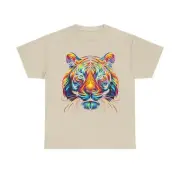 Tiger's Whimsy Graphic Unisex T Shirt Tee