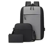 B66 Waterproof Business Computer Bag Simple School Bag Commuting Backpack Men