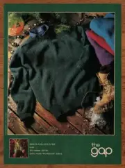 1986 The Gap Shetland Sweater Vintage Print Ad/Poster Christmas Winter Art Décor