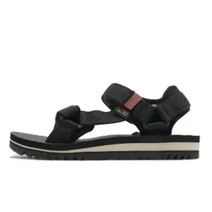 【TEVA】涼鞋 W Universal Trail 黑 粉紅 女鞋 黃金大底 休閒 涼拖鞋 戶外(1107709BLK)