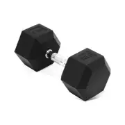 Hex Dumbbells Rubber Coated Hand Weights for Exercises and Fitness, Multiple