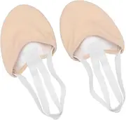 OATIPHO Dancing Shoes Half Sole Covers Palm Foot Protectors Lightweight Comfortable for Yoga Ballroom Dance Size M-l