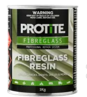 Protite 1kg Fibreglass Resin