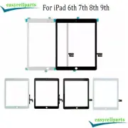 For iPad 6th 7th 8th 9th Gen Touch Digitizer Glass Screen Replacement+IC Button