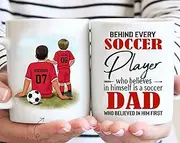 momimi Behind Every Soccer Player Who Believes In Himself Is A Soccer Dad Father's Day