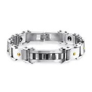 Stainless Steel Chain Bracelet For Men - 23 CM