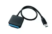 SYSTEM-S SATA Cable 40 CM 22 Pin Jack For USB 3.0 Type A Plug 2.5 " Hard Drive