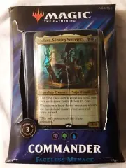 Magic the Gathering Commander Faceless Menace FREE SHIPPING sealed deck NEW MTG