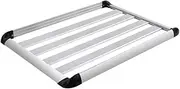 160 * 100 Silver Single Car Roof Rack Aluminium Alloy SUV4x4 Tray Cargo Luggage Carrier Bar