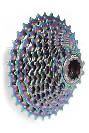 11-28 Cassette 11 Speed rainbow - Sprocket suitable for SHIMANO 105.