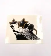 Banksy 2010 'Rat' Sticker Dface Invader Fairey Obey Graffiti Hollywood Rat Dope