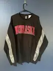 GAMEDAY COUTURE NEBRASKA CORNHUSKERS SEQUIN TRIM LONG SLEEVE TEE, SIZE 2XL, NWT