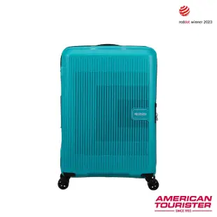 【AMERICAN TOURISTER 美國旅行者】24吋 AEROSTEP 立體漸層可擴充PP輕盈行李箱(多色可選)