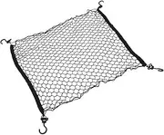 Toyvian Cart Screen Nylon Net for Stroller Wagon Motorcycle Net Stroller Net Cover Storage Net Cargo Net for Wagon Camping Cart Net Cargo Net for Shelf Wagon Net Cover Black Polypropylene