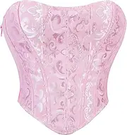 [Alivila.Y Fashion] Womens Burlesque Lace Underbust Corset Bustier