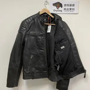 跩狗嚴選 極度乾燥 Superdry Moto Racer 經典 騎士 真皮皮衣 復古風格 外套 黑色 牛皮 車衣 重機