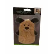 Puppy Brown Dog Microfiber Phone or Tablet Screen Cleaning Finger Mit Cloth