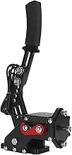 PC Racing Game USB Handbrake 16Bit for G27 G29 G920 G923 T500 T300 FANATECOSW LFS Dirt Rally with Adjustable Height (Black)