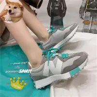 在飛比找蝦皮購物優惠-New Balance 327 X Niko And 灰藍白