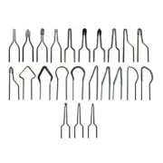 Wire Burner Replacement Tips Pyrography Wood Burning Kit