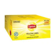 [LatestBuy] Lipton Yellow Label Black Envelope Tea Cup Bags (1200pcs)