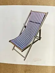 STELLA ARTOIS SLING CHAIR NEW IN BOX Beach Deck Canvas Lounge Beer Promotional