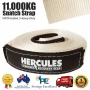 Snatch Strap 11000Kg Kinetic Recovery Straps 4WD 4X4 Snatch Rope 20% Stretch NEW