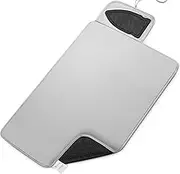 Portable Ironing Mat - Easily Change Any Flat Surface into an Ironing Board. Features a Silicone Slip Resistant Iron Rest to Safely Place Your Hot Iron. Easy to Take Along When Traveling.