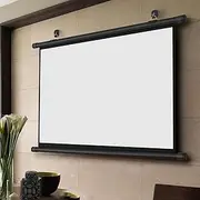 GPVPFLBLMH HD Projection Screen Home Theater Movie Screen 30in 40in 50in Wall Mounted Pull Down Projector Screen for Outdoor Movie Screen(30inch(76cm)-4:3)