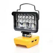 LED Work Light 3Inch Round Flashlight Portable Emergency Flood Lamp Camping Lamp