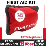 303pcs ARTG Registered First Aid Kit Survival Bag Sticker Family Car Camping NEW