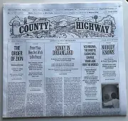 JUST IN!! Volume 1...Issue 6-County Highway Newspaper-America's Only Newspaper